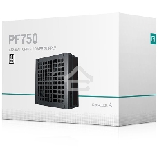 Блок питания Deepcool / GamerStorm PF750, 750Вт, 80 PLUS, 120мм, черный