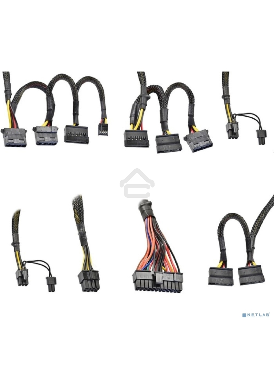 Блок питания ExeGate 450PPH-LT-OEM (EX292150RUS-OEM), 450Вт, 80 PLUS, 120мм, черный
