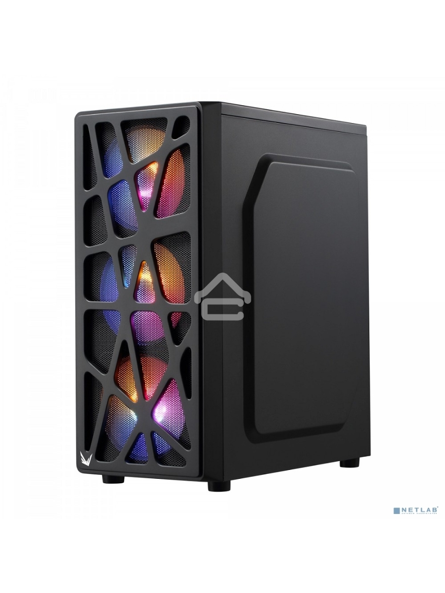 Компьютерный корпус Aerocool / Formula MANA черный без БП ATX 6x120mm 2xUSB2.0 1xUSB3.0 audio bott PSU