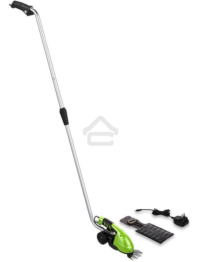 Ножницы GREENWORKS 1600207 аккум.садовые 3.6В с удлиненной ручкой (встроенный аккум и ЗУ)