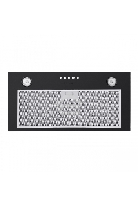 Вытяжка Maunfeld CROSBY SINGL 60 BLACK Gl, Полновстраиваемая, 60см, 850 м3, кнопочное управление, черная