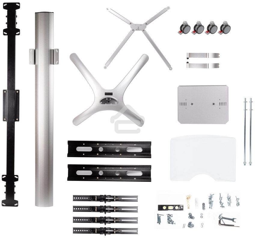 Подставка для телевизора Arm Media PT-STAND-15 (комплект из двух коробок) серебристый 26
