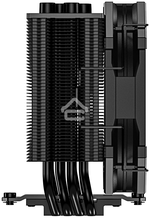 Кулер для процессора ID-COOLING SE-224-XTS MINI черный 120мм алюминий/медь 1600rpm 32db 4-pin 180W 134мм