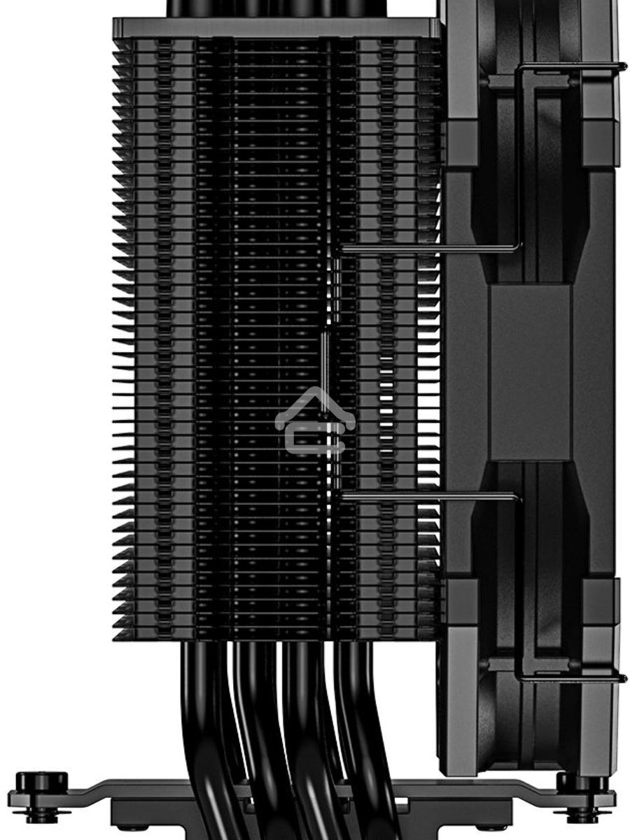 Кулер для процессора ID-COOLING SE-224-XTS MINI черный 120мм алюминий+медь 1600rpm 32db 4-pin 180W 134мм