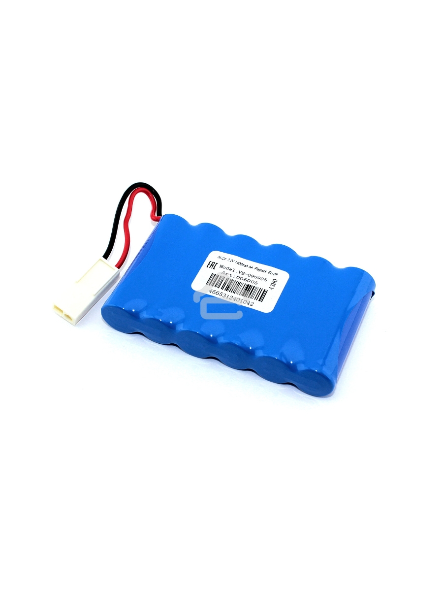 Аккумулятор Ni-Cd 7.2V 1400 mAh AA Flatpack разъем EL-2P