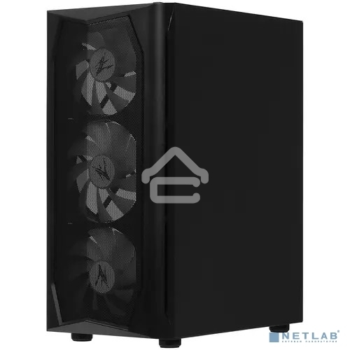 Компьютерный корпус MidiTower Zalman N4 black (ATX,Window, 6xRGb fan, USB 2.0 x2, USB 3.0x1, без БП) (N4 rev.1)