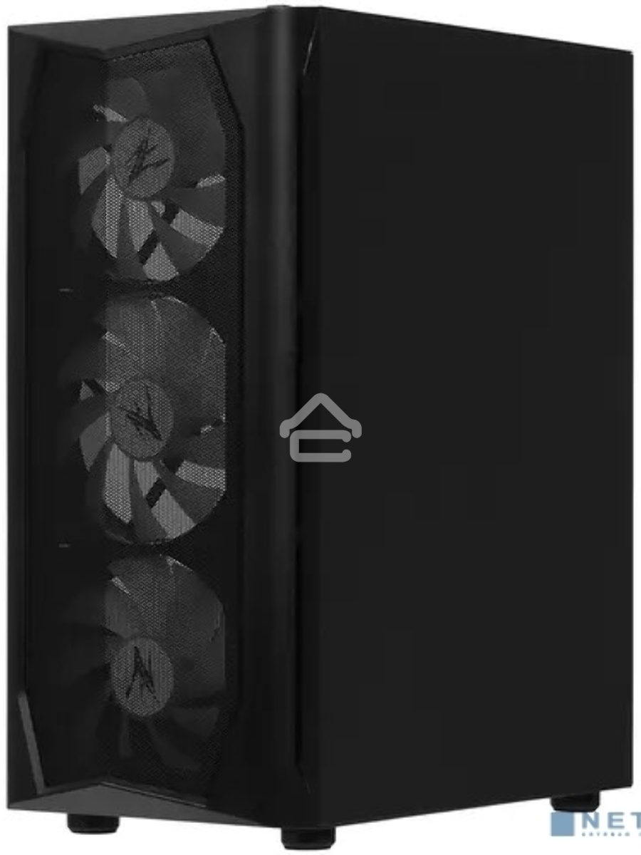 Компьютерный корпус MidiTower Zalman N4 black (ATX,Window, 6xRGB fan, USB2.0 x2, USB3.0x1, без БП) (N4 rev.1)