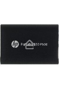 Портативный твердотельный накопитель HP P500, USB 3.1 gen.2 / USB Type-C / USB Type-A, OTG, 500 Гб, R350/W210, Черный