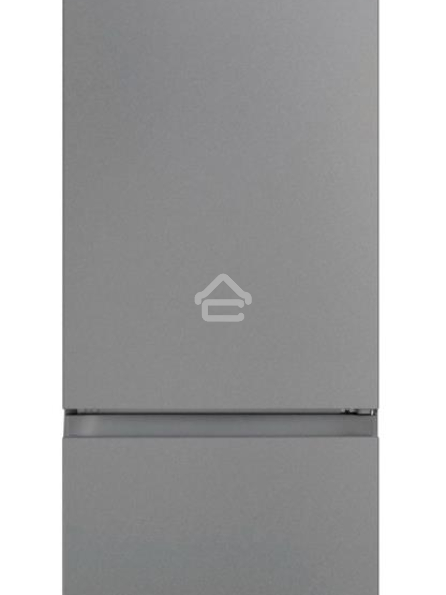 Холодильник Hotpoint HT 4200 S серебристый двухкамерный 247/78л морозилка снизу, No Frost