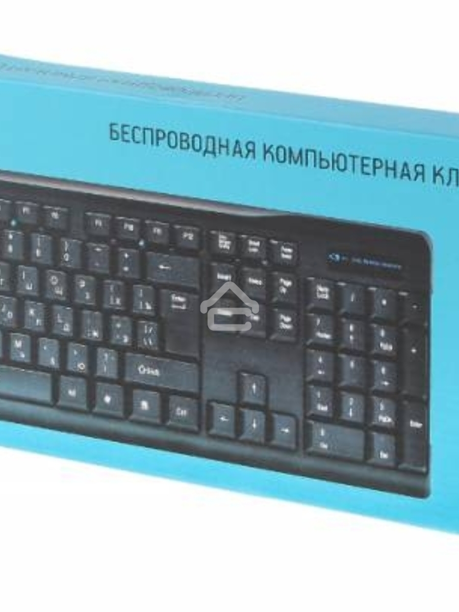 Беспроводной комплект клавиатура + мышь Oklick 230M Black 2.4ГГц Nano Receiver USB