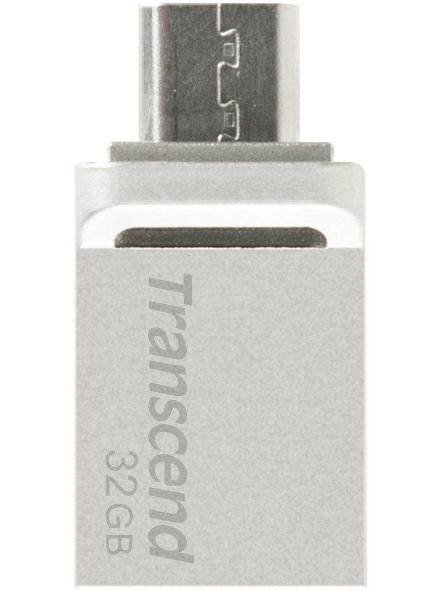 Флеш диск Transcend 32GB JetFlash 880, USB 3.0 OTG ,Металл