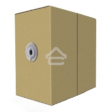 Кабель сетевой Buro BU-CCA-048 UTP 4 пары cat5E solid 0.48мм CCA 305м серый