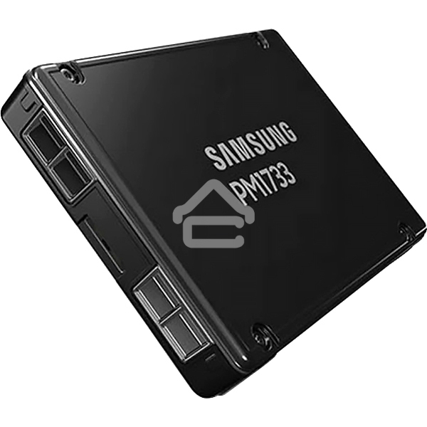 Накопитель SSD Samsung 7680Gb PM1733 2.5 PCIe Gen4 x4/dual port x2 R/W 7000/3800 Mb/s R/W 1450K/135K IOPs DWPD1 5Y