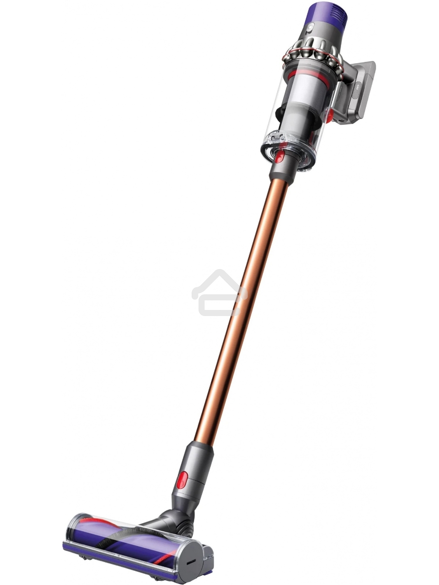 Пылесос-электровеник Dyson Cyclone V10 Absolute (SV12) 525Вт серебристый/медный