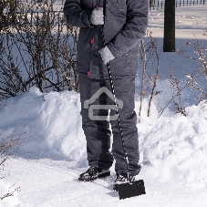 Ледоруб-скребок Сибртех 200 мм, 1,1 кг, металлический черенок