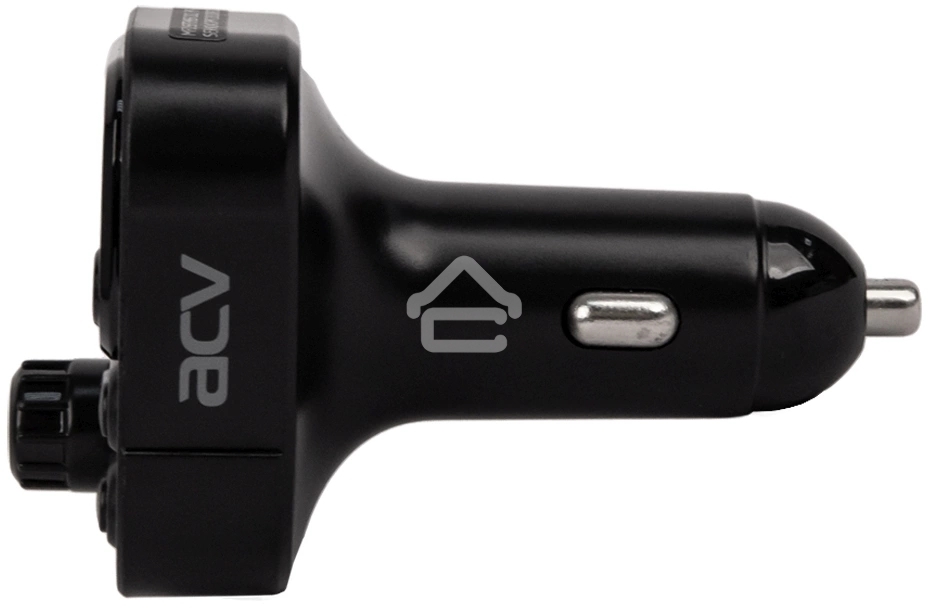 Автомобильный FM-модулятор ACV FMT-130B черный BT USB (40580)