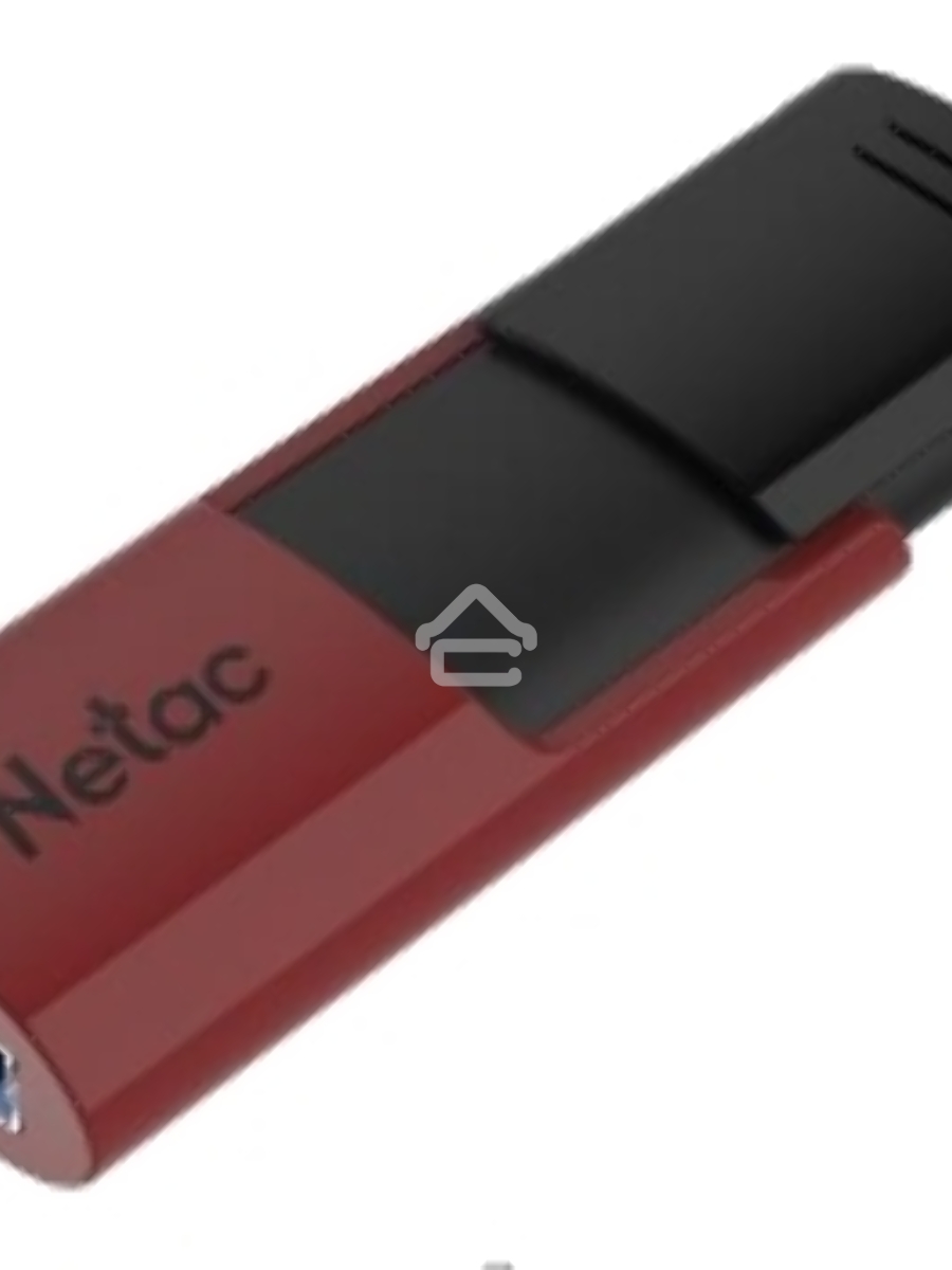Флеш диск USB Drive Netac U182 NT03U182N-256G-30RE, USB3.0 256GB, retail version, черный/красный