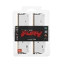 Оперативная память Kingston Fury Beast, DDR5, 32GB (2x16GB), 6000MHz, CL30, с радиатором, RGB, белый
