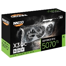 Видеокарта INNO3D RTX 5070 Ti X3 OCRTX 5070Ti, HDMI, DP*3, 16G,D7