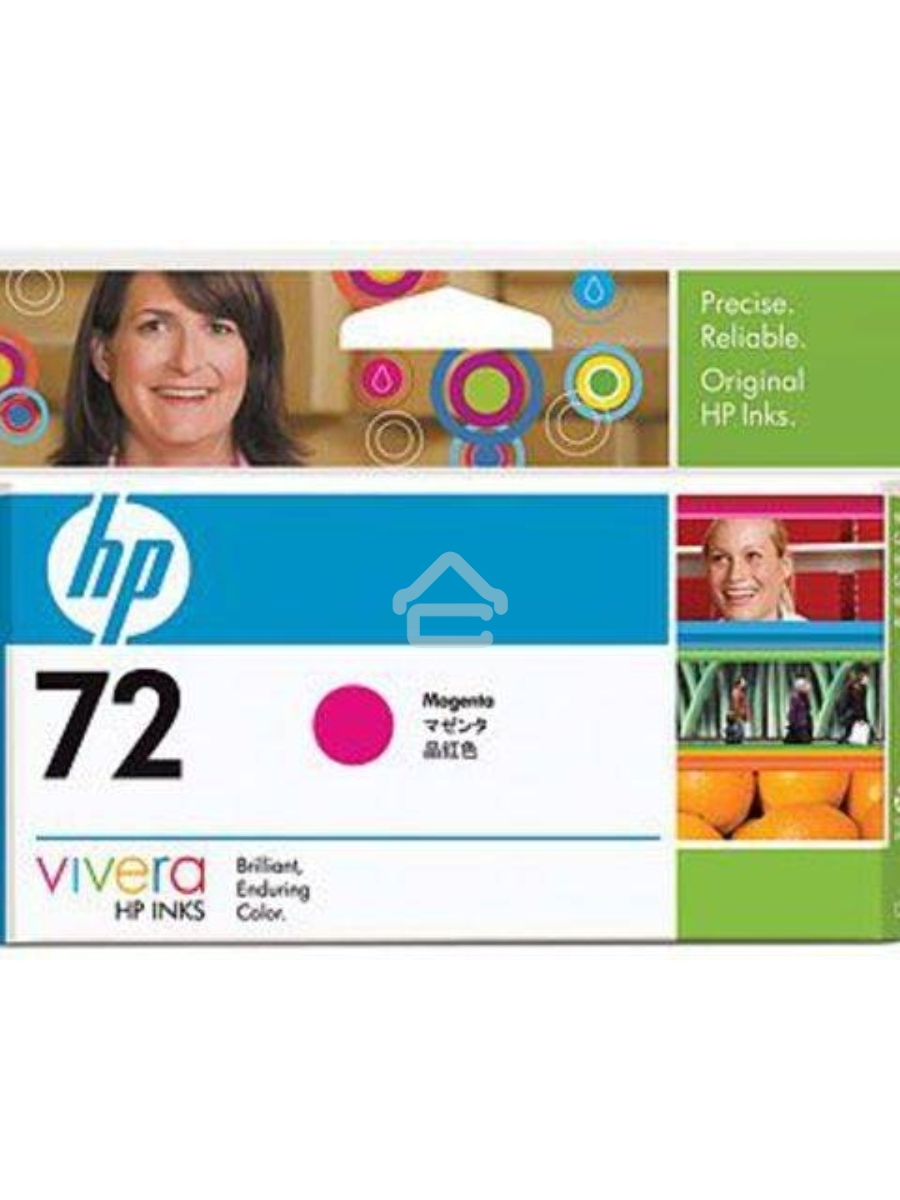Картридж струйный HP №72 C9372A пурпурный для HP DJ T1100/T610 (130мл)