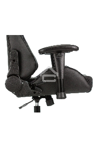 Кресло игровое Бюрократ VIKING 4 AERO BLACK EDITION черный искусст.кожа/ткань