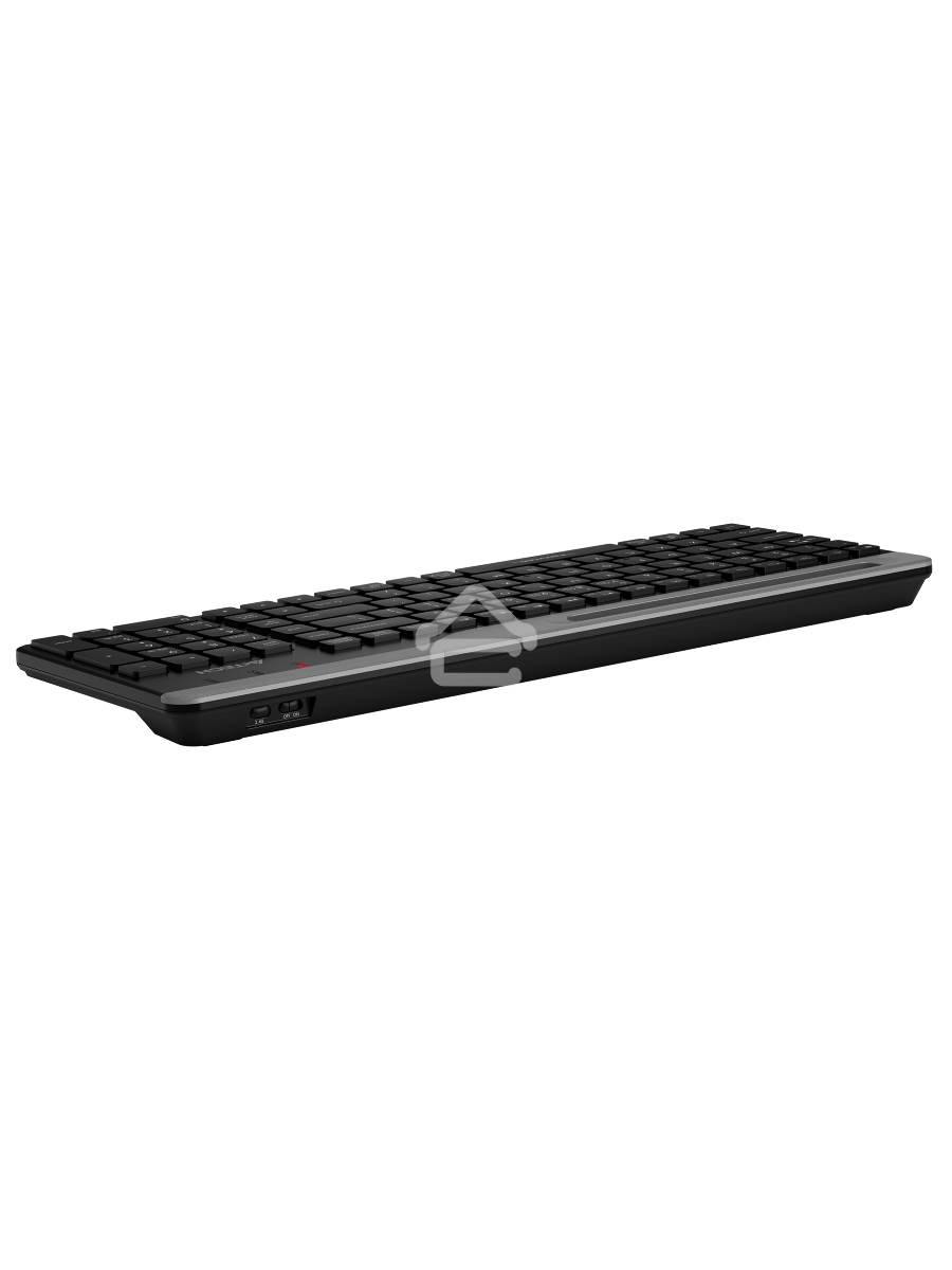 Клавиатура A4Tech Fstyler FBK25 беспроводная, USB, Bluetooth/Радиоканал, черный/серый