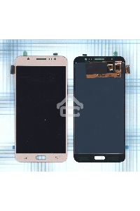 Дисплей для Samsung Galaxy J7 (2016) SM-J710F (TFT) золотистый