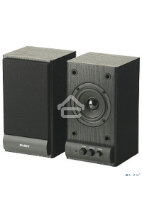 Колонки Sven SPS-607 2.0 черный 6Вт