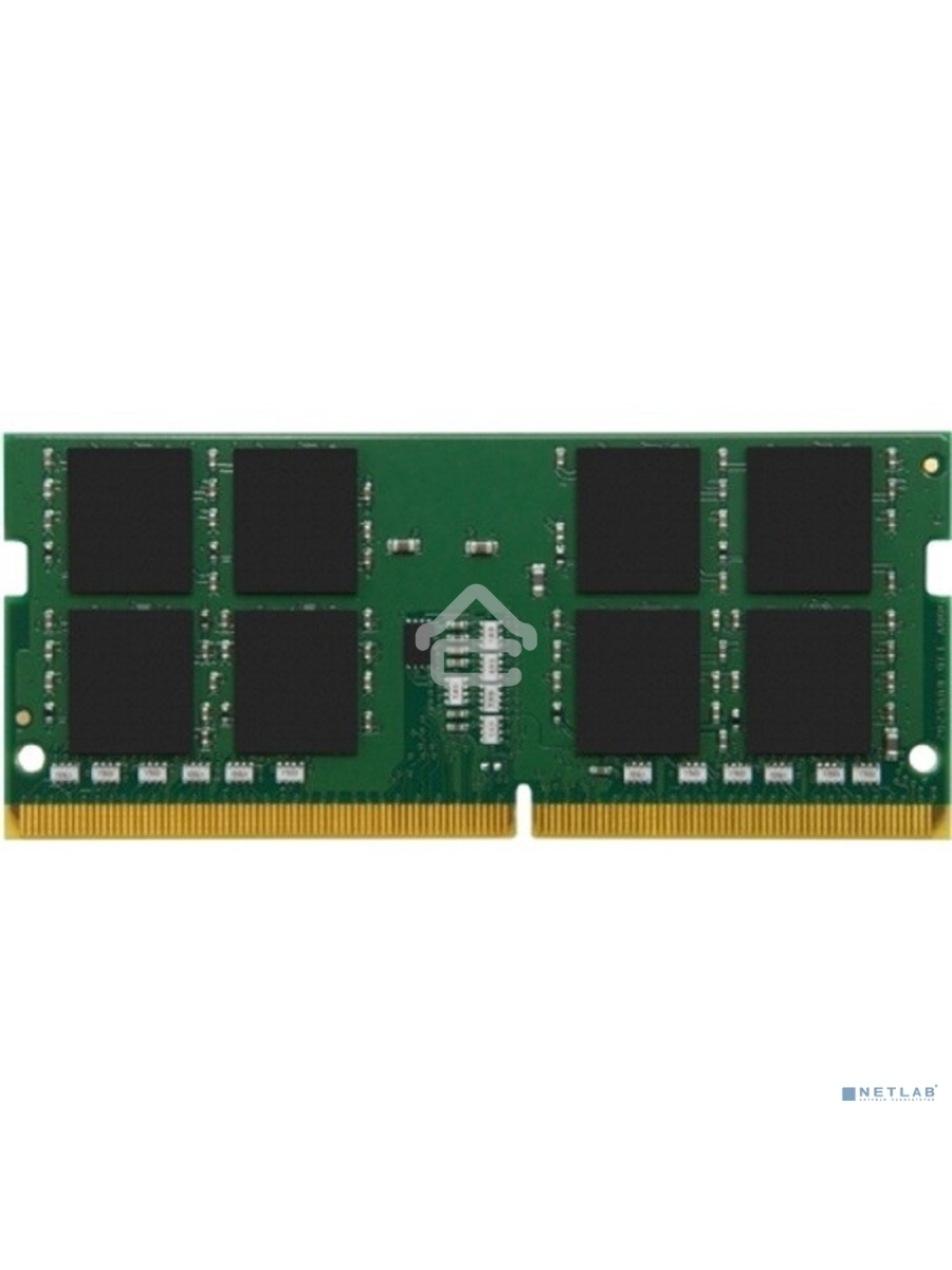 Оперативная память Kingston ValueRAM, DDR4, 32Gb (1x32Gb), 3200MHz, CL22, SO-DIMM