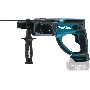 Перфоратор Makita DHR202Z аккумуляторный SDS+ [DHR202Z] {18В,Li-ion,3реж,1.9Дж,0-4000у\м,3.5кг,чем,подсв,б\акк и з\у,совмест с 4Ач Li-ion}