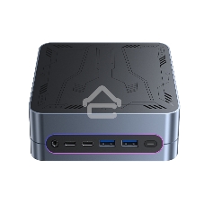 Мини ПК Chuwi LarkBox S i3 1220P (1.5) 16Gb SSD 512Gb UHDG Win 11Pro GbitEth WiFi BT 90W серый/черный