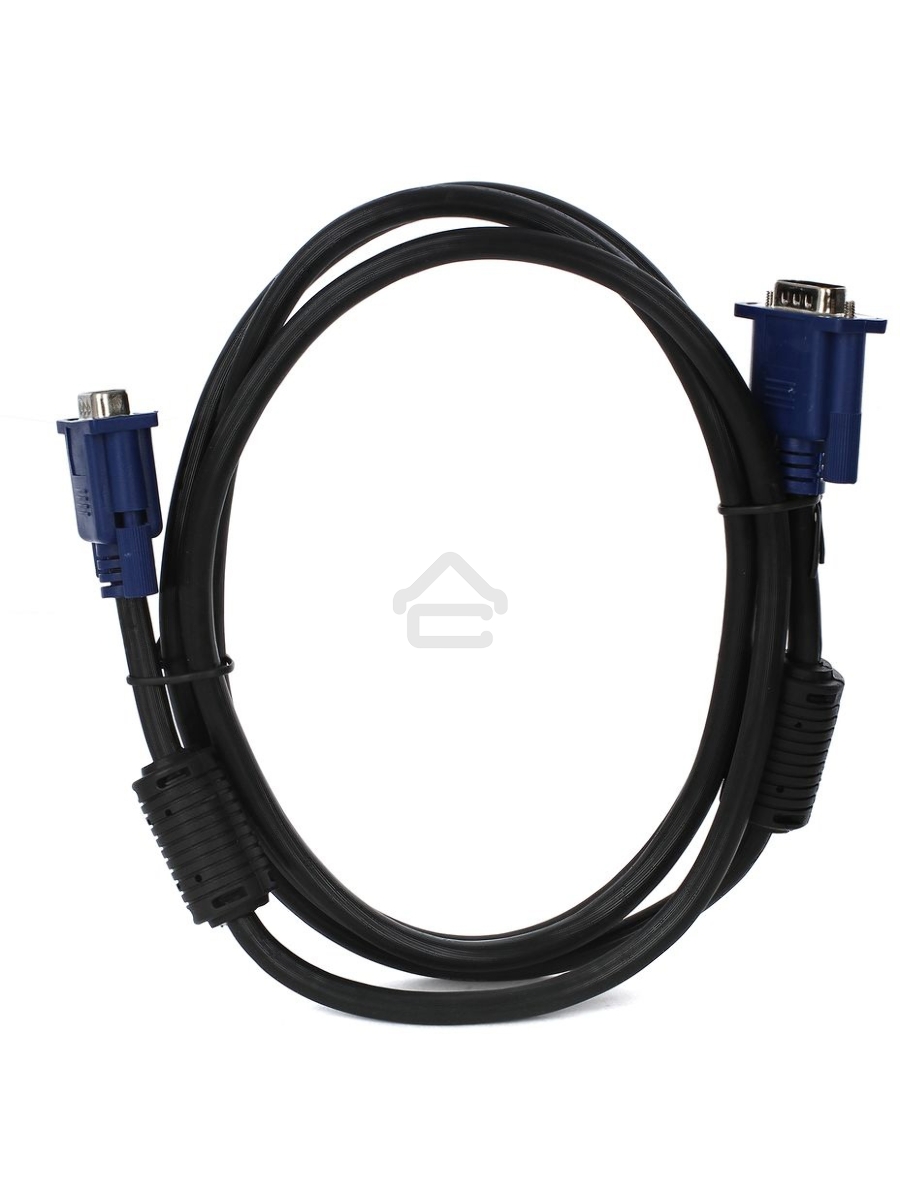 Кабель VCOM VVG6448-1.8M(O) Кабель монитор-SVGA card (15M-15M) 1,8м 2 фильтра
