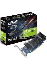 Видеокарта ASUS NVIDIA GT1030-SL-2G-BRK GT 1030 2048Mb 64 GDDR5 1228/6008 DVIx1 HDMIx1 HDCP Ret low profile