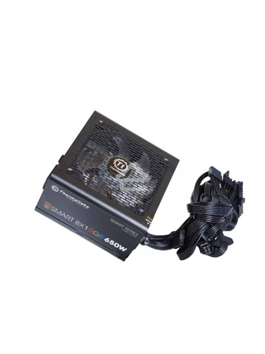 Блок питания Thermaltake Smart PS-SPR-0650NHSABE-1, 650Вт, 80 PLUS Bronze, 120мм, черный