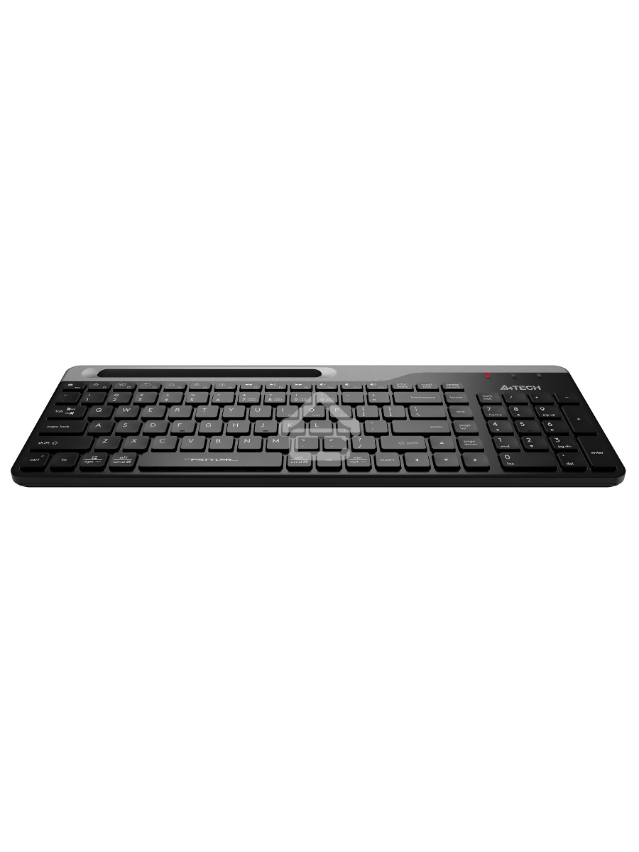 Клавиатура A4Tech Fstyler FBK25 беспроводная, USB, Bluetooth/Радиоканал, черный/серый
