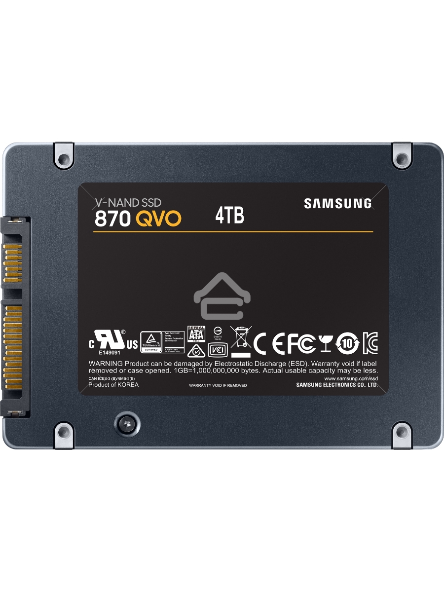 Накопитель SSD Samsung 4TB 870 QVO, V-NAND, 2.5