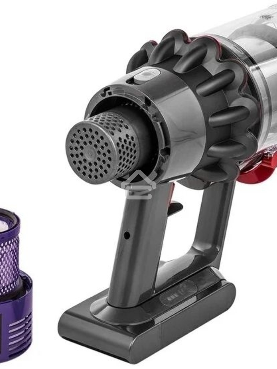 Пылесос-электровеник Dyson Cyclone V10 Absolute (SV12) 525Вт серебристый/медный