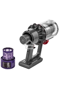 Пылесос-электровеник Dyson Cyclone V10 Absolute (SV12) 525Вт серебристый/медный