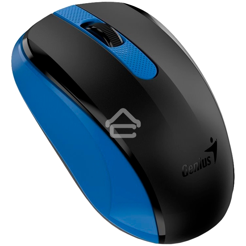 Мышь беспроводная Genius NX-8008S синий, 1200 dpi, радиоканал, USB, кнопки - 3