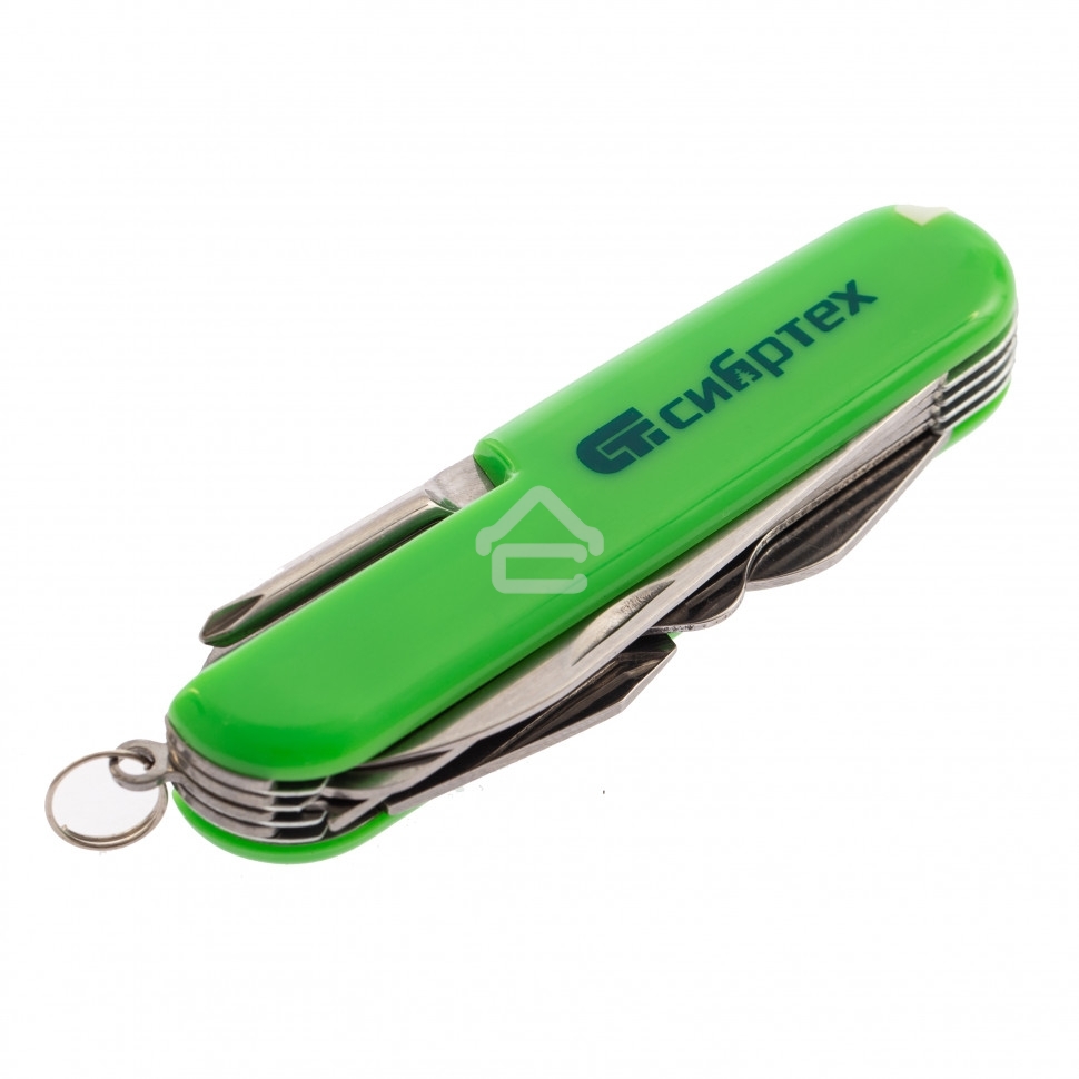 Нож многофункциональный Сибртех компактный размер, 15 функций, 90 мм