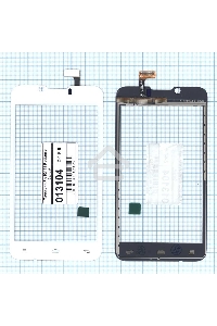 Сенсорное стекло (тачскрин) для Fly IQ441 Radiance, белое