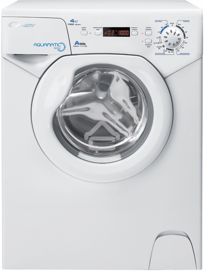 Стиральная машина Candy AQUA 114D2-07 белый, загр.фронтальная, макс.: 4 кг, 1100 об/мин, класс: А