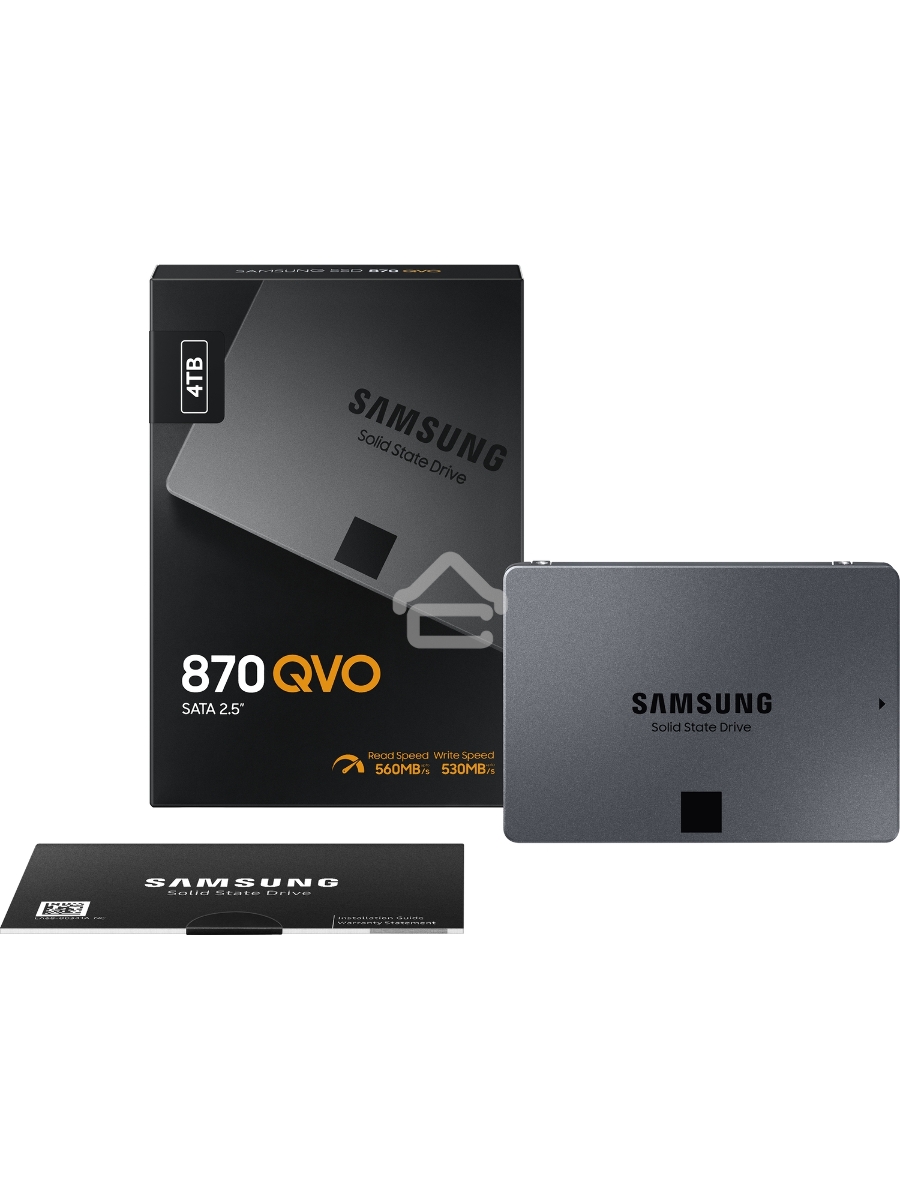 Накопитель SSD Samsung 4TB 870 QVO, V-NAND, 2.5