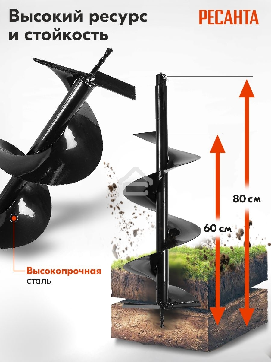 Бур AG-250 Ресанта