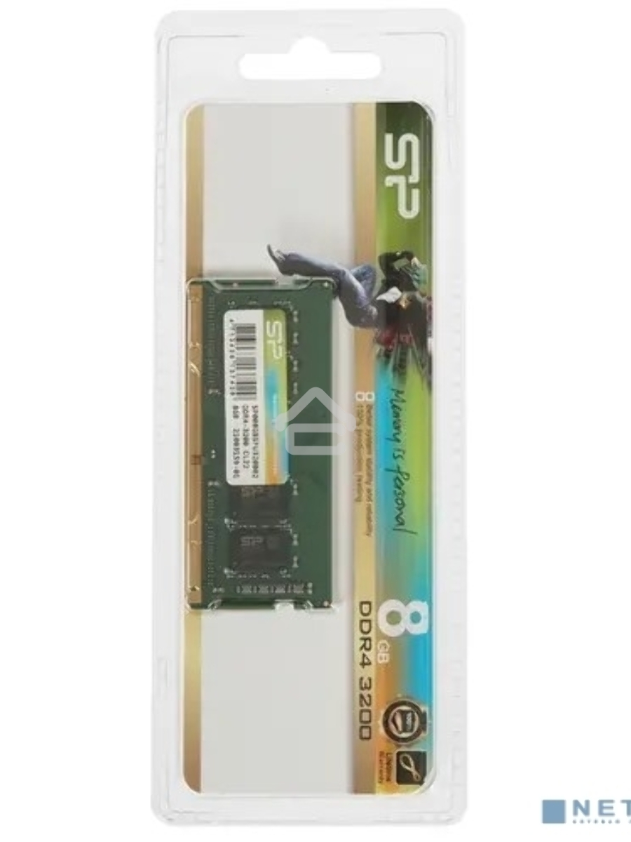 Оперативная память Silicon Power, DDR4, 8GB (1x8GB), 3200MHz, CL22, SO-DIMM