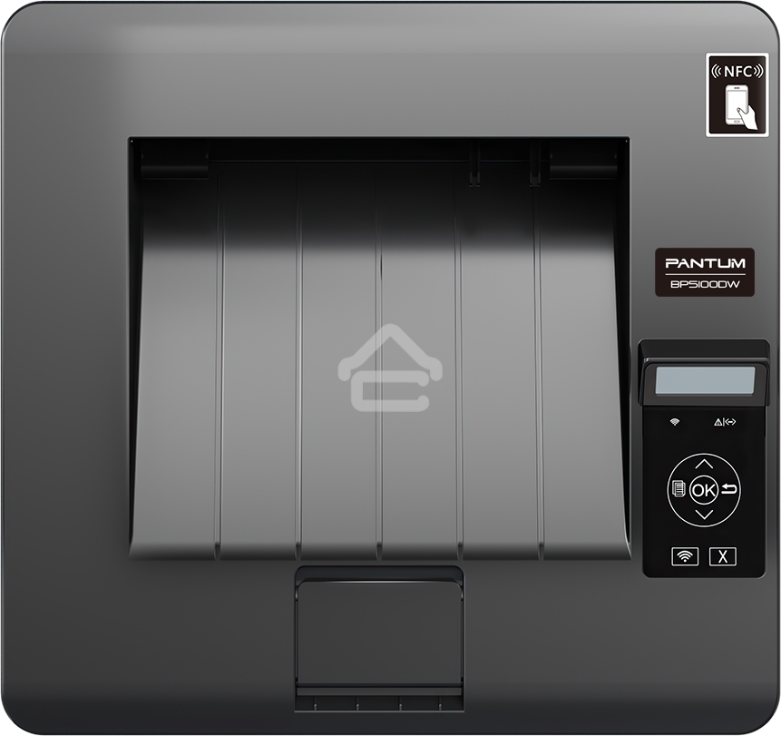 Принтер лазерный PANTUM BP5100DW, A4, ч/б, до 40 стр/мин, 1200 x 1200 dpi, USB, RJ-45, Wi-Fi