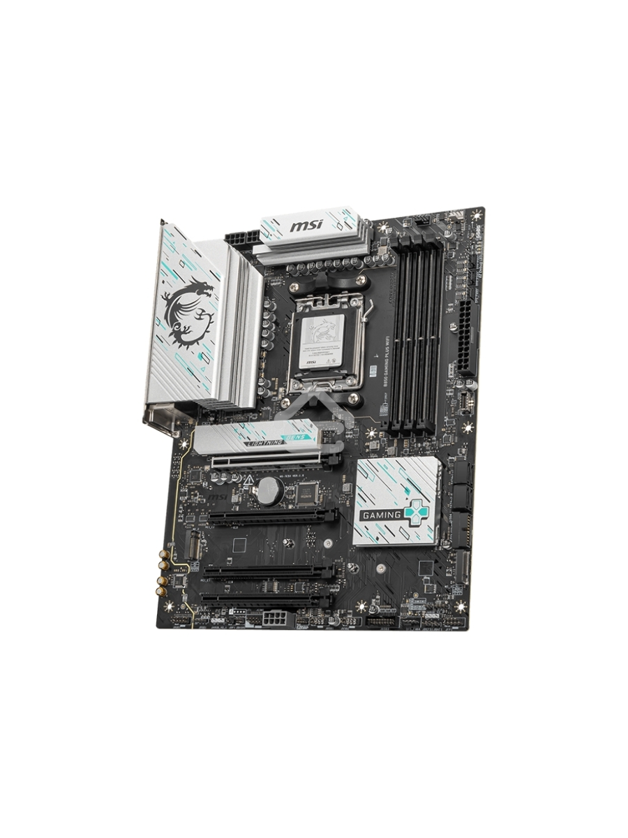 Материнская плата MSI B850 GAMING PLUS WIFI SocketAM5 AMD B850 4xDDR5 ATX AC`97 8ch(7.1) 5Gigabit RAID+DP
