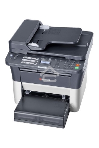 МФУ лазерный Kyocera Ecosys FS-1025MFP (1102M63RU0/1102M63RUV/1102M63RU2/1102M63NX2/1102M63DZ2), A4, ч/б, печ. до 25 стр/мин., скан. до 18 стр/мин. (ч/б) 6 стр/мин. (цвет), 600 x 1800 dpi (печать) 600x600dpi (скан), USB, RJ-45