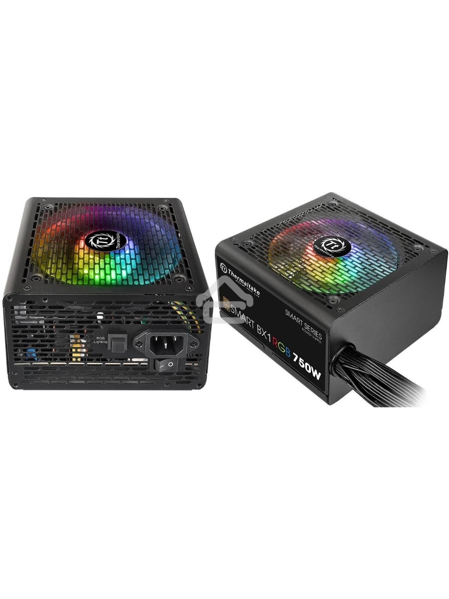 Блок питания Thermaltake Smart PS-SPR-0750NHSABE-1, 750Вт, 80 PLUS Bronze, 120мм, черный