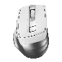 Мышь беспроводная A4Tech Fstyler FG35 серебристый/белый, 2000 dpi, радиоканал, USB, кнопки - 6